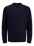 Jack&Jones Pullover Blucallum insignia blau/twist - Herren Strickwaren - 142374 - 1