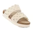 Duffy geflochtene Mules 86-11201 beige - Pantoletten - 138134 - 3