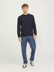 Jack&Jones Herrenpullover Globe Crew Neck Mood Indigo - Herren Strickwaren - 136934 - 2