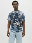 Jack&Jones Herren T-Shirt Hawaii Himmelskapitän - Herren T-Shirts - 138484 - 1