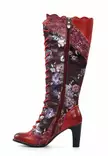 Laura Vita Damen Lederstiefel Alcbaneo 158 Rouge - Damen Stiefel - 137344 - 2