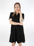 Only Kleid Tiri-Caro V-Ausschnitt schwarz - Kleider und Tuniken - 138534 - 1