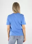 T-Shirt aus 100% Bio-Baumwolle mit Rundhalsausschnitt in Ultramarine - Damen T-Shirts - 140824 - 2