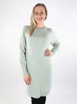 Only Strickkleid Puff aqua grau - Damenpullover - 137334 - 1