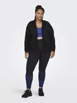 Only Play Curvy Plus Size Sweatshirt Lounge Schwarz - Damen Sportpullover und Sweatshirts - 138964 - 3