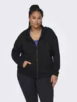 Only Play Curvy Plus Size Sweatshirt Lounge Schwarz - Damen Sportpullover und Sweatshirts - 138964 - 1