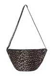 Pieces Schultertasche Bumbag schwarz/Leo - Handtaschen - 136664 - 2