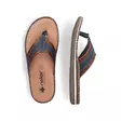 Rieker Herren Flip-Flops 21072-14 Blau - Herrensandalen - 137954 - 4