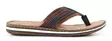 Rieker Herren Flip-Flops 21072-14 Blau - Herrensandalen - 137954 - 1