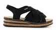 Rieker Damen Sandalen 62908-00 Schwarz - Rieker Sandalen - 138184 - 1