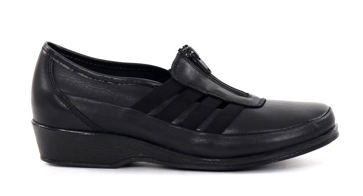 Ilves Damen Spazier Schuhe 2347 Lycra Schwarz - Damen walkingschuhe - 135534 - 1