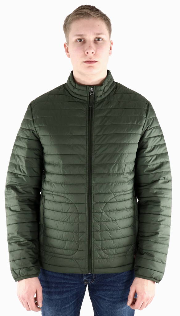 Jack&Jones Leichte Wattierte Jacke Rick, Dunkelgrün - Herrenjacken - 127354 - 1