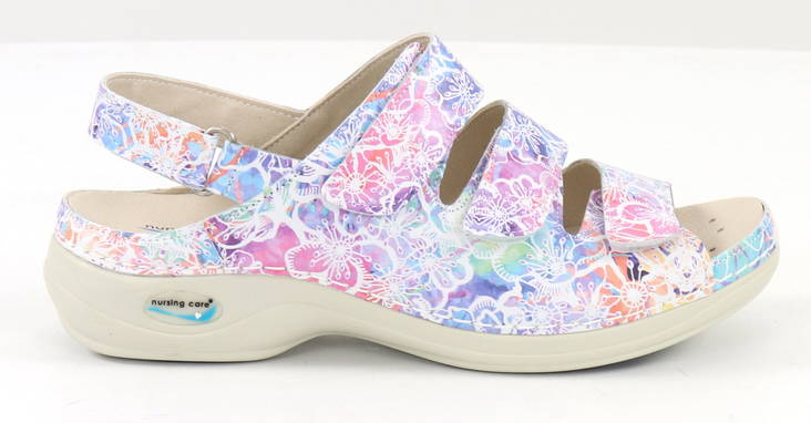 Maschinenwaschbare Sandalen aus Leder mit Pflegefunktion Fantasy - Damen Arbeitsschuhe - 129904 - 1