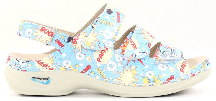 Maschinenwaschbare Pflegesandalen aus Leder WG18F78 bang - Damen Arbeitsschuhe - 132514 - 1