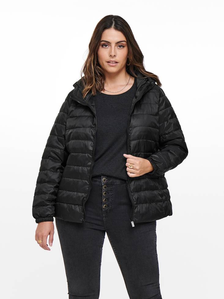 Only Carmakoma Leichte Steppjacke Tahoe schwarz - Damen Leichte steppjacken - 134024 - 1