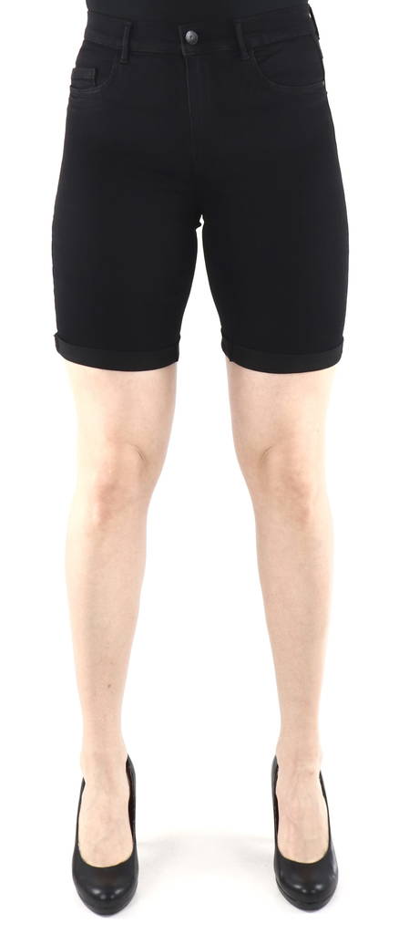 Only Damen Shorts Rain Life Mid Long, Schwarz - Damen Shorts und Capris - 130794 - 1