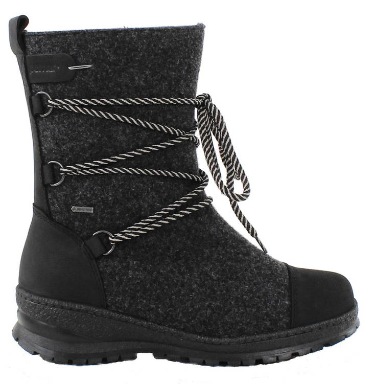 Pomar Filz-Stiefeletten Koli Granit Filz - Damen Stiefeletten - 132064 - 1