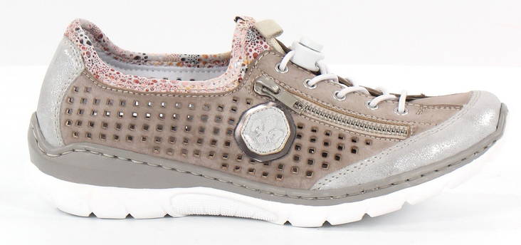 Rieker Wanderschuhe L3296-80, Grau - Rieker walkingschuhe - 125824 - 1