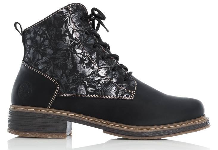 Rieker Stiefeletten 73030-00, Schwarz - Rieker Stiefeletten - 127624 - 1