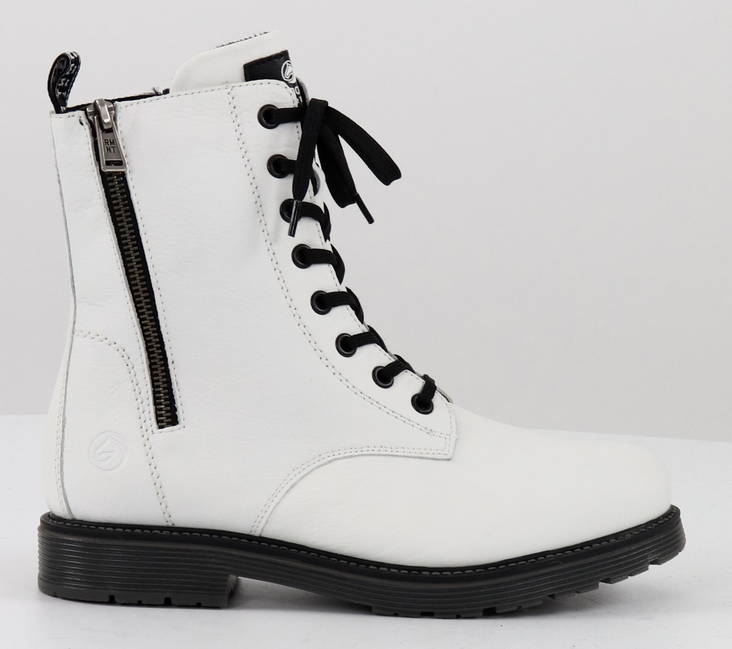 Rieker Remonte Stiefeletten D4871-80, Weiß - Rieker Stiefeletten - 129444 - 1