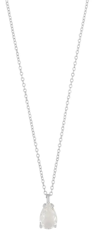 Snö of Sweden Halskette Ashley Silber/Klar - Halsketten - 135284 - 1