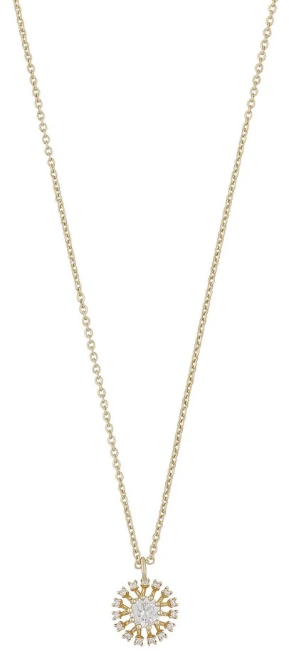 Snö of Sweden Halskette Wiz Anhänger g/klar - Halsketten - 134994 - 1