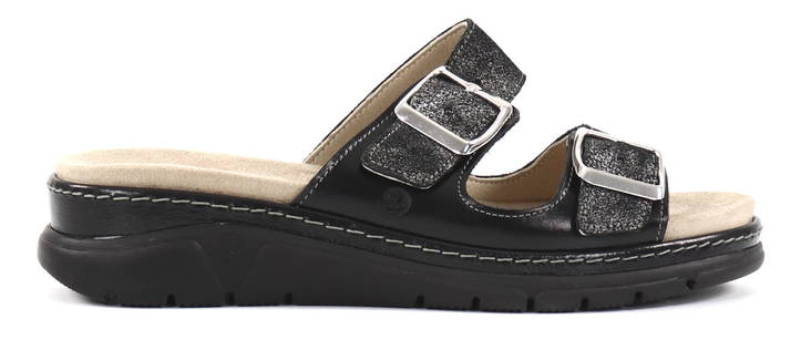 Suave Clogs schwarz - Pantoletten - 128634 - 1