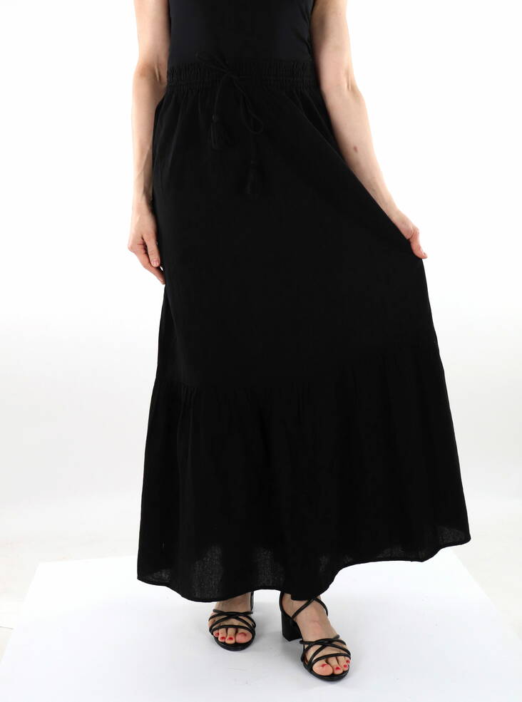 Vero Moda Maxi Rock Pretty HW schwarz - Röcke - 136024 - 1