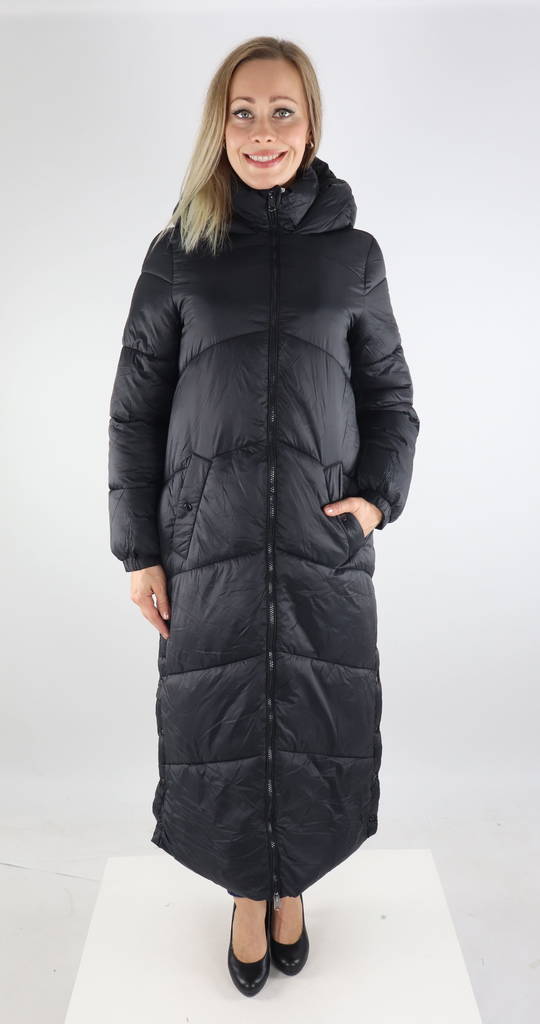 Vero Moda Leichter Steppmantel Uppsala Schwarz - Damen Leichte steppjacken - 131684 - 1