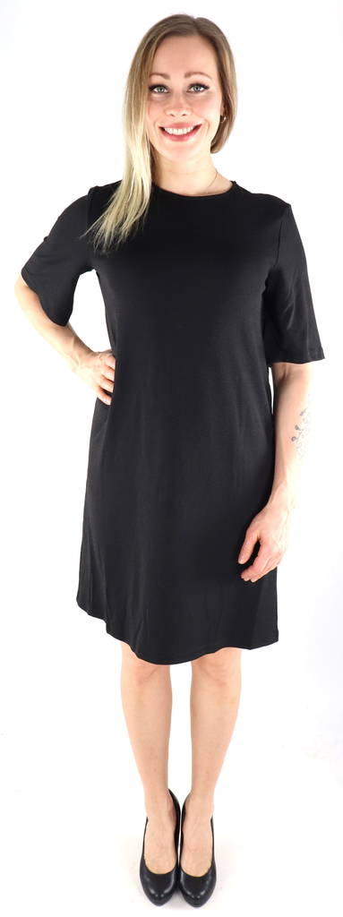 Vero Moda Oversize Kleid, schwarz/Lure - Kleider und Tuniken - 132634 - 1