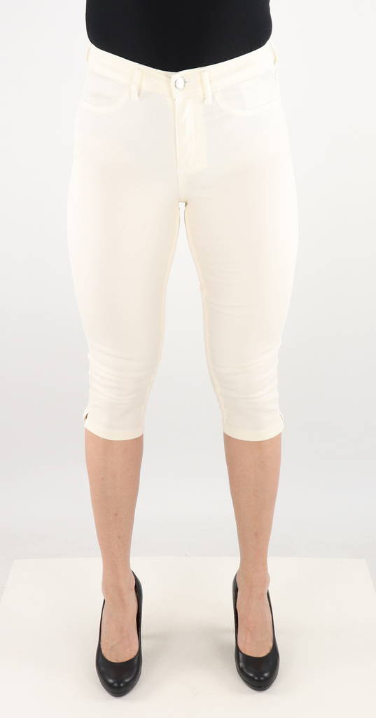 Vila Capris Jeggy ana rw, off-white - Damen Shorts und Capris - 131064 - 1