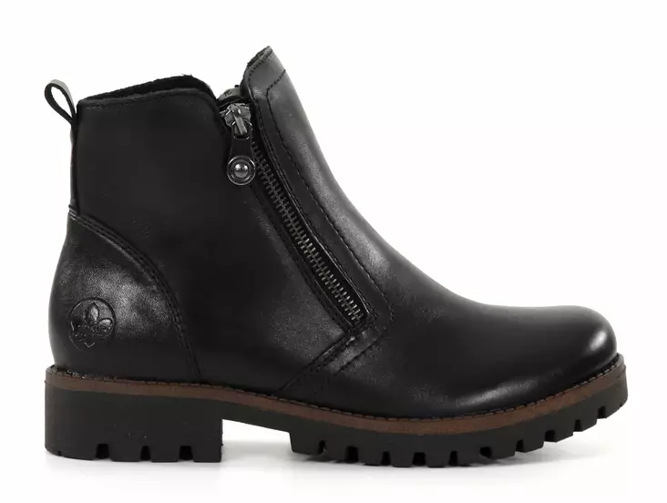 Rieker Damenschuhe Stiefeletten 78556-00 schwarz - Rieker Stiefeletten - 136674 - 1