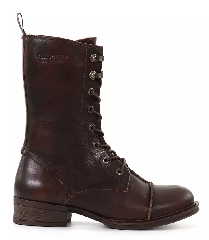 Ten Points Damen Leder Stiefeletten 60366 Pandora Rost - Damen Stiefeletten - 137194 - 1