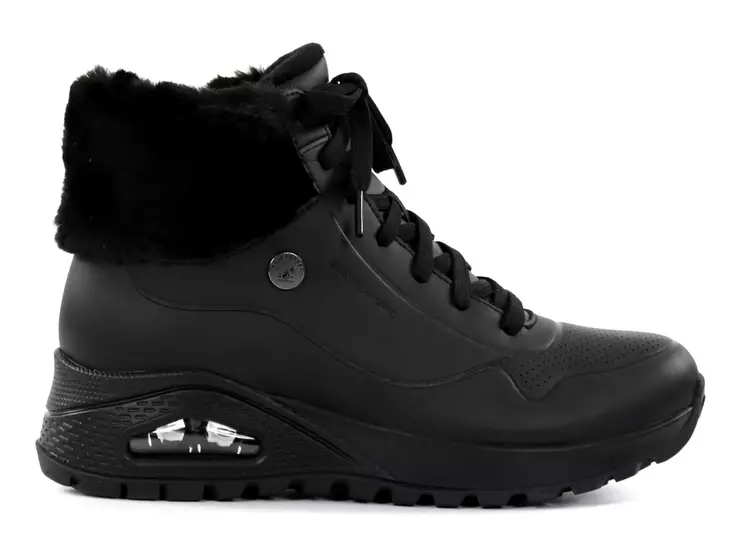 Skechers Damen Wasserdichte Stiefeletten 168111/BBK UNO RUGGED - FALL AIR 2 Schwarz - Damen Stiefeletten - 137314 - 1