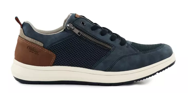 Rieker Herren Sneakers mit breitem Leisten 16901-14 blau - Herren Sneaker - 138374 - 1