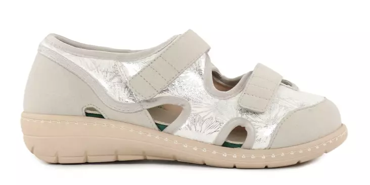 Podowell orthopädische Sandalen Genny argent - Damen Sandalen - 138704 - 1