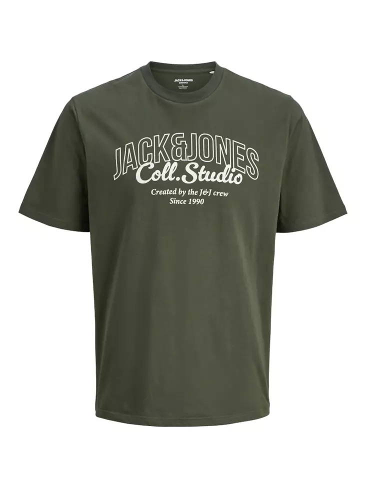 Jack&Jones Herren T-Shirt Makoto Tee SS Rundhals - Herren T-Shirts - 138814 - 1