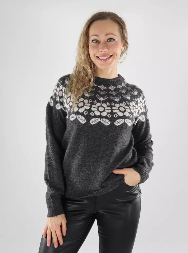 Vero Moda Damenpullover Nordic Dunkelgrau/ mit Birke - Damenpullover - 139454 - 1