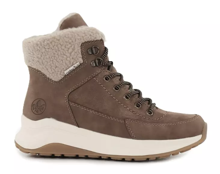 Rieker Damen Nieten Schuhe Z0820-24 Braun - Rieker Stiefeletten - 139524 - 1