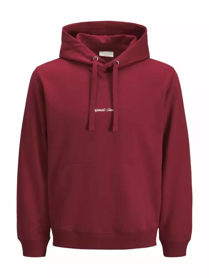 Jack&Jones Herren Hoodie JORNORREBRO tibetanrot - Herren Hoodies - 139904 - 1
