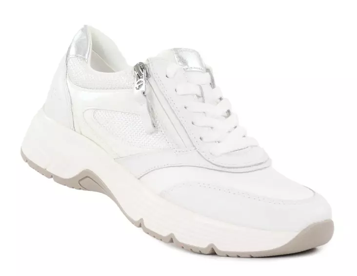 Tamaris Comfort Damen Sneakers in weit ausgeführter Form 83706-45 Weiß - Damen Sneaker - 140224 - 1