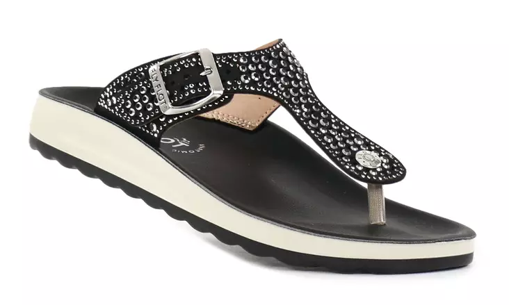 Fly Flot Flip-Flops 77250-02 schwarz - Pantoletten - 141094 - 1