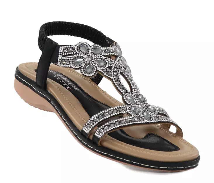 Andrea Conti Damen Sandalen 15490040002 schwarz - Damen Sandalen - 138334 - 1