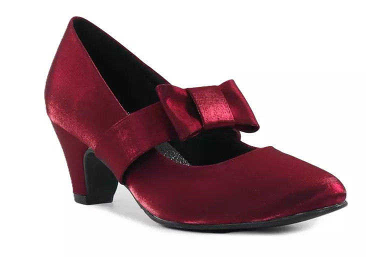 Chantana Pumps 485-755 Bordeaux Satin - Pumps und High Heels - 141864 - 1