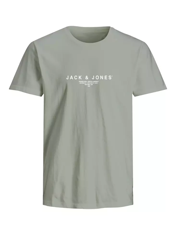 Jack&Jones Herren Baumwoll T-Shirt Blaharris Tee Rundhals - Herren T-Shirts - 138024 - 1