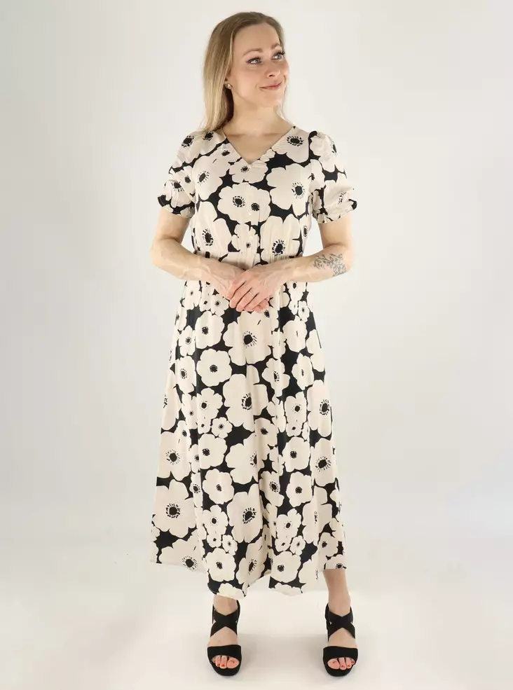 JDY Kleid LIFE MIDI KLEID schwarz - Kleider und Tuniken - 141164 - 1