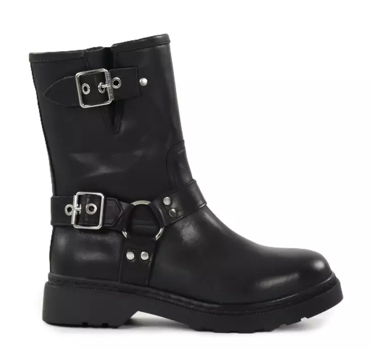 Musse&Cloud Damen Stiefeletten aus echtem Leder 2703710/BLK FEIKONLOW Schwarz - Damen Stiefeletten - 139244 - 1