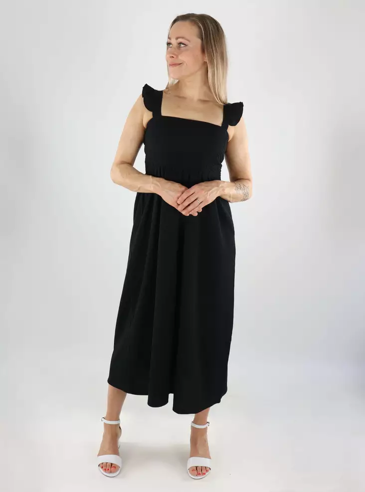 Pieces Kleid Smock schwarz - Kleider und Tuniken - 140734 - 1