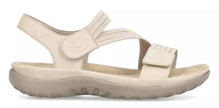 Rieker Damen Sandalen 64870-62 beige - Rieker Sandalen - 140774 - 1