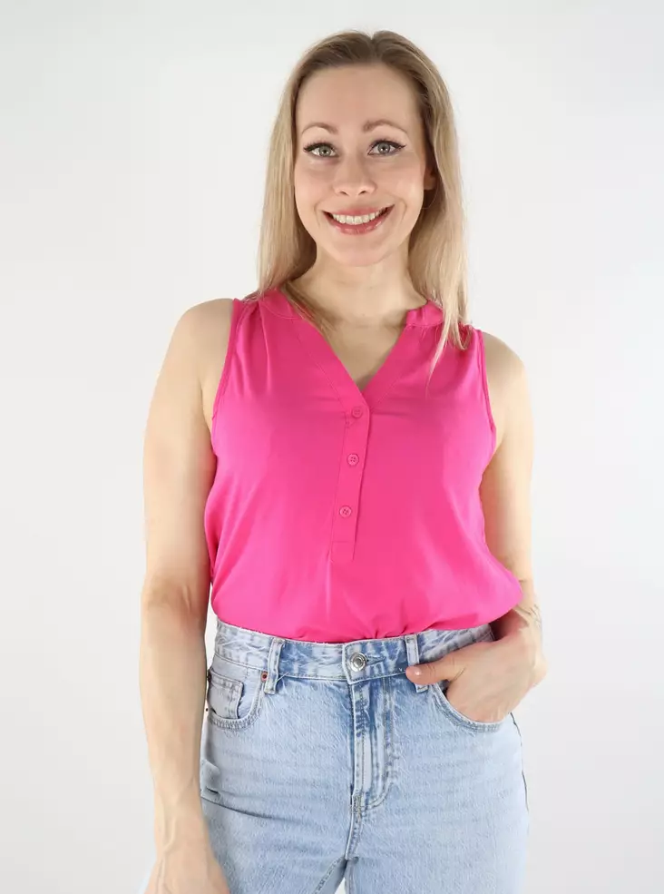 Vero Moda Damen Top V-Ausschnitt Cabaret - Damen Tops - 138144 - 1